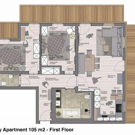 Luxury Apartments R6 Tegernsee Bad Wiessee Exterior foto